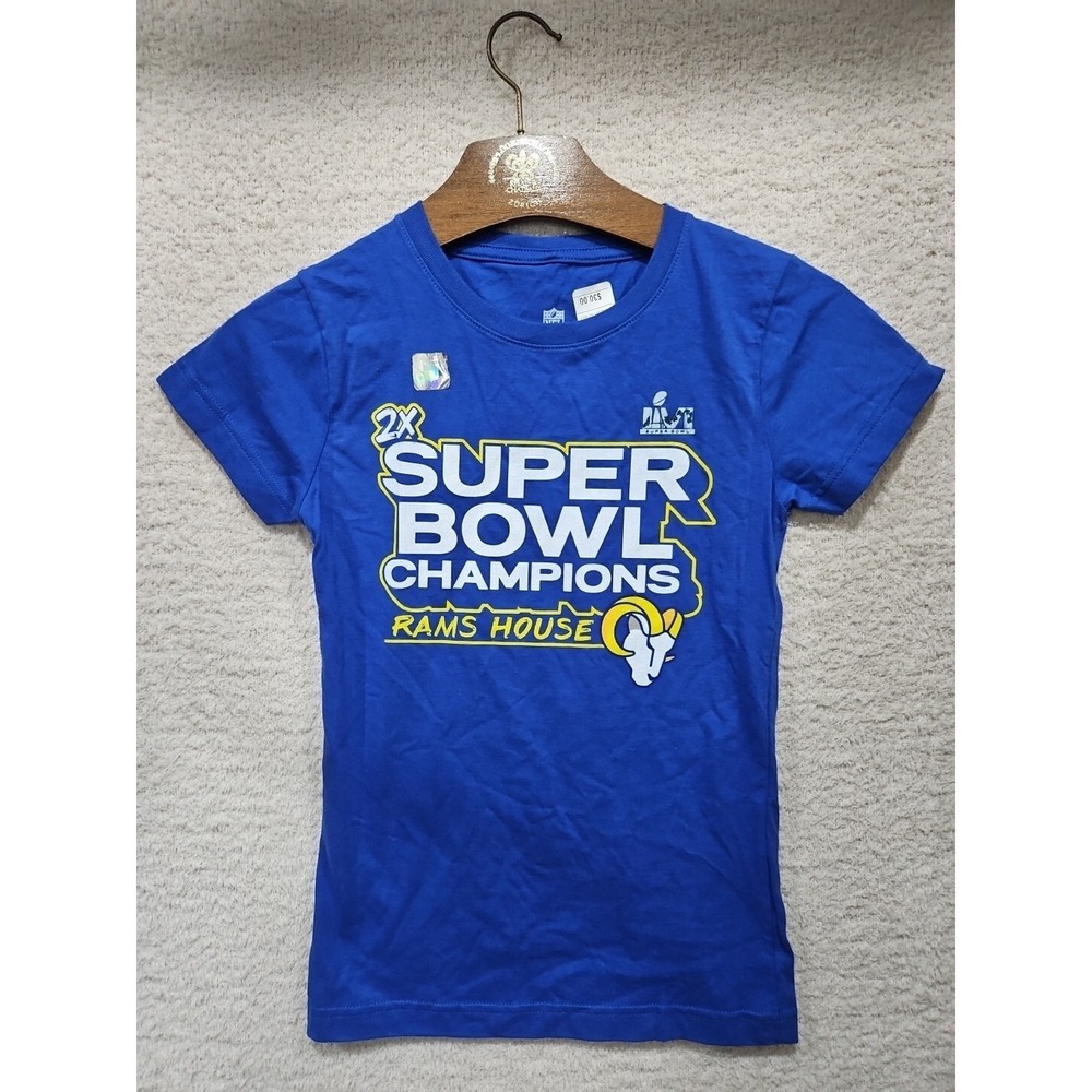Los Angeles Rams T-shirt Boys Size XL Superbowl Champions NEW Tags.